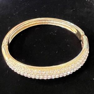 Charter Club Gold with Stones Bangle NWT